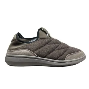 Florsheim Men Wool Slippers Java Water Resisting Slip Proof‎ Soles Brown Sz 10