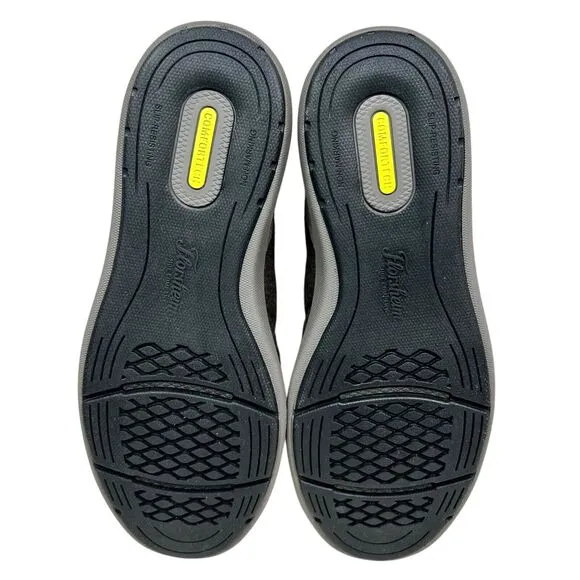 Florsheim Men Wool Slippers Java Water Resisting Slip Proof‎ Soles Brown Sz 10