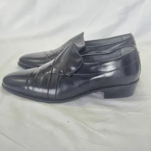 Florsheim Men's Black Leather Slip-On Classic Dress Shoes Size 9.5D
