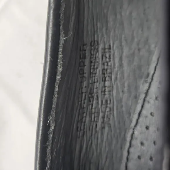Florsheim Men's Black Leather Slip-On Classic Dress Shoes Size 9.5D