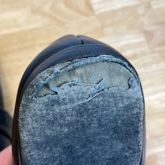 Florsheim Men’s Black Leather Slippers/Driving Shoes