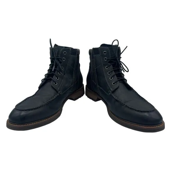 Florsheim Mens Chalet Cap Toe Boot Black Size 8 M