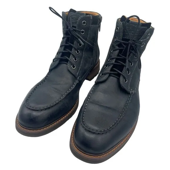 Florsheim Mens Chalet Cap Toe Boot Black Size 8 M