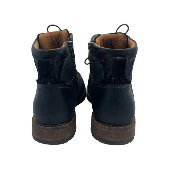 Florsheim Mens Chalet Cap Toe Boot Black Size 8 M