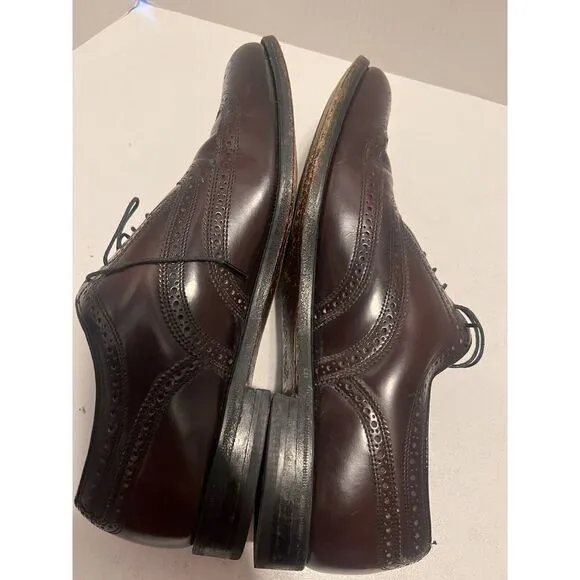FLORSHEIM Men's Size 9.5 D Shoes DRESS SHOES Oxford Lace Up Leather Brown
