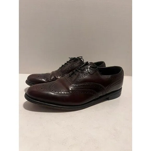 FLORSHEIM Men's Size 9.5 D Shoes DRESS SHOES Oxford Lace Up Leather Brown