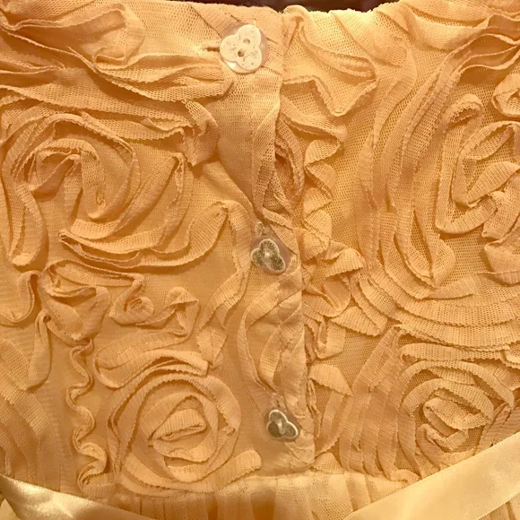 Flower girl dress. Size 18 months - 2t hand made