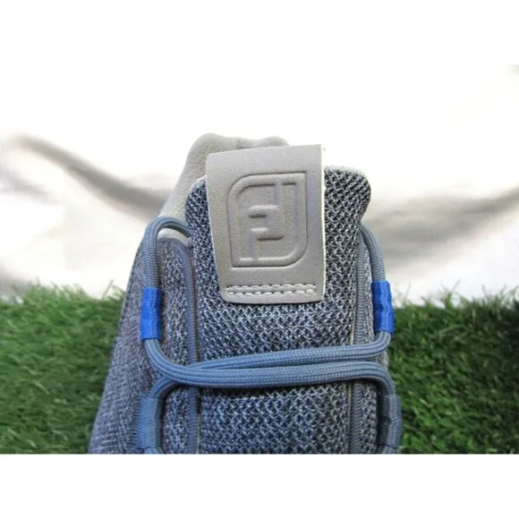 FootJoy Flex Coastal Golf Shoes Spikeless - Blue/Gray 56137 Size 7.5 W