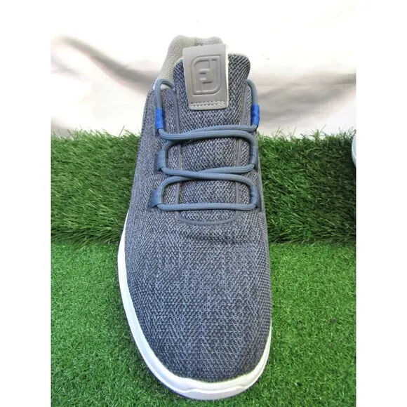FootJoy Flex Coastal Golf Shoes Spikeless - Blue/Gray 56137 Size 7.5 W