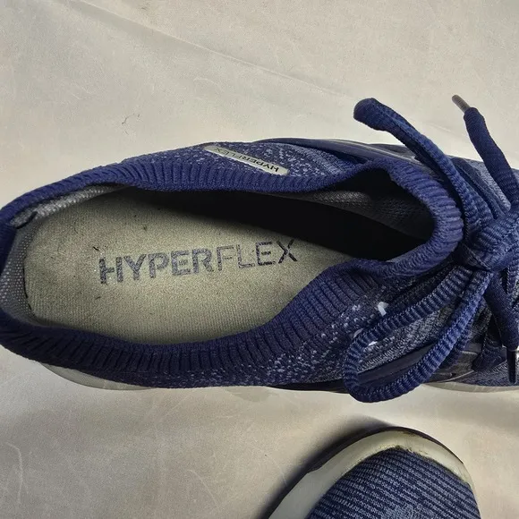 FootJoy Hyperflex Golf Shoes 51082 Blue Grey Mens Size 9.5 Spikes Sneakers