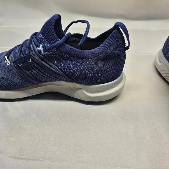 FootJoy Hyperflex Golf Shoes 51082 Blue Grey Mens Size 9.5 Spikes Sneakers