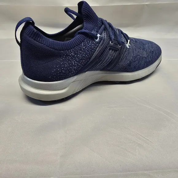 FootJoy Hyperflex Golf Shoes 51082 Blue Grey Mens Size 9.5 Spikes Sneakers