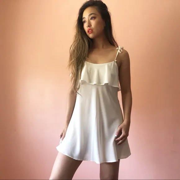 For Love &amp; Lemons Skivvies Slip Dress
