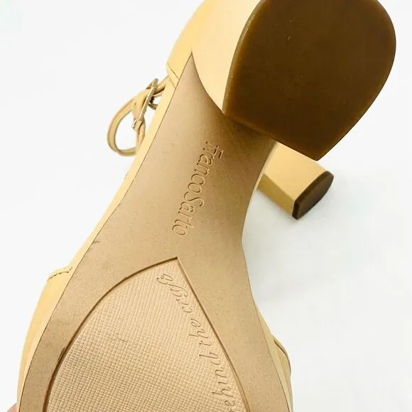 Franco Sarto Shoes Franco Sarto Dima Sandals Beige Leather