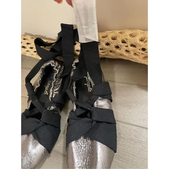 Free People Cece Wrap Ballet Flats Size 7