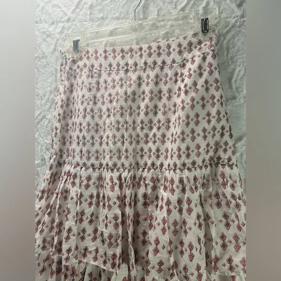 Free People Cha Cha Tiered Flounce Midi Skirt, Size 0, NWT