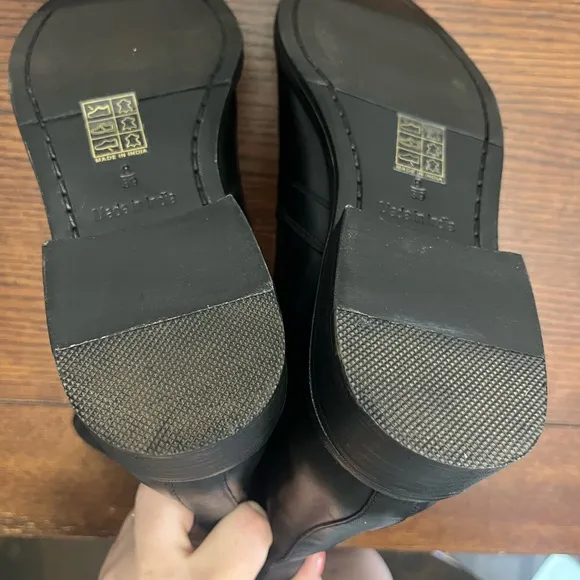 Free People Easton‎ Equesterian Black boots Size US 8