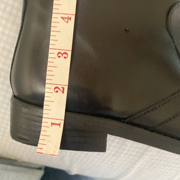 Free People Easton Equestrian Leather 10” Ankle Boots size 39/8
