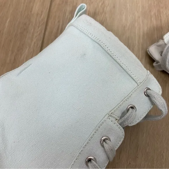 Free People Feels Good To Be Lost Lug Sole Hiker Boots Faded Indigo