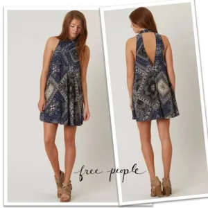 Free People Intimately Beaux Slip Dress - Bandana Print, Size S