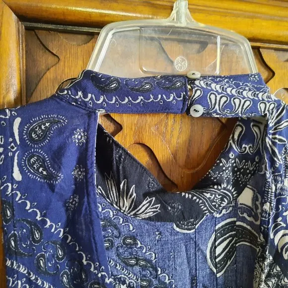 Free People Intimately Beaux Slip Dress - Bandana Print, Size S