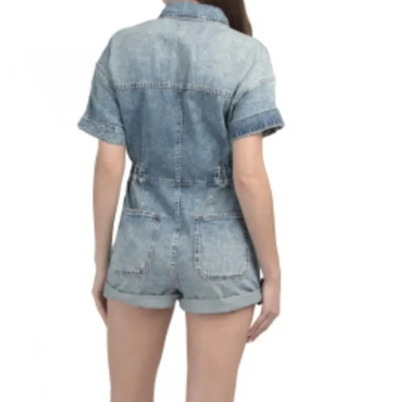 Free People Marci Cuffed Shortall NWT