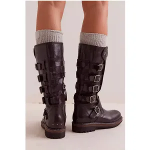 Free People We The Free Jackson Moto Boots 9 NEW