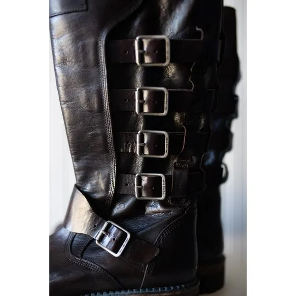 Free People We The Free Jackson Moto Boots 9 NEW