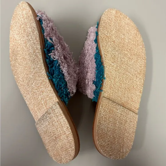 Free People Women Size 5.5 Yuma Woven Mule‎ Women's Shoes Sandals Boho Nwot.