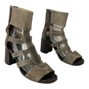 Freebird by Steven Raven Gladiator Sandals Shoes Women's Size 9 Gray Brown