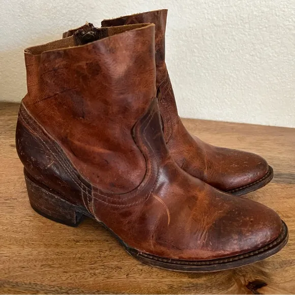 Freebird by Steven Salt Ankle Side Zip Boots Booties Womens Size 7