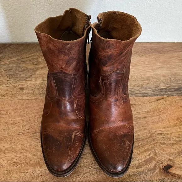 Freebird by Steven Salt Ankle Side Zip Boots Booties Womens Size 7