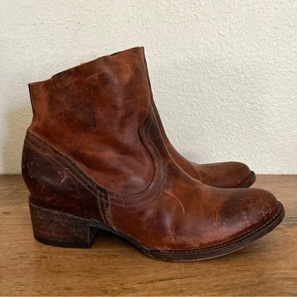 Freebird by Steven Salt Ankle Side Zip Boots Booties Womens Size 7
