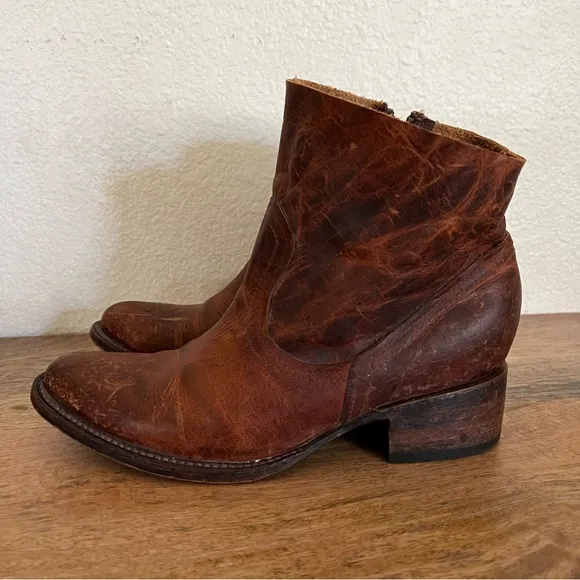 Freebird by Steven Salt Ankle Side Zip Boots Booties Womens Size 7