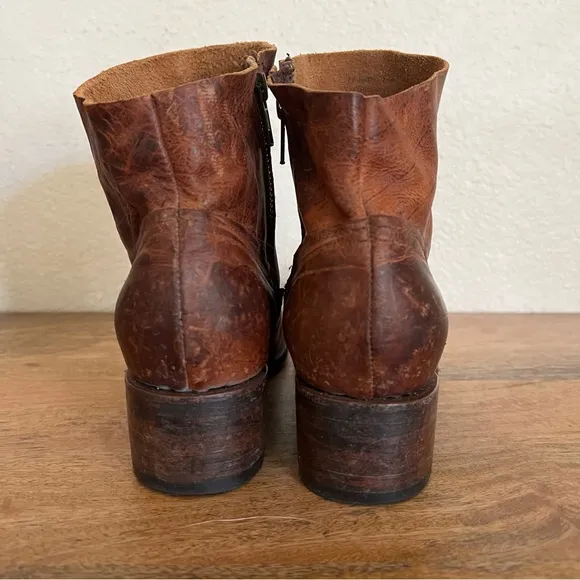 Freebird by Steven Salt Ankle Side Zip Boots Booties Womens Size 7