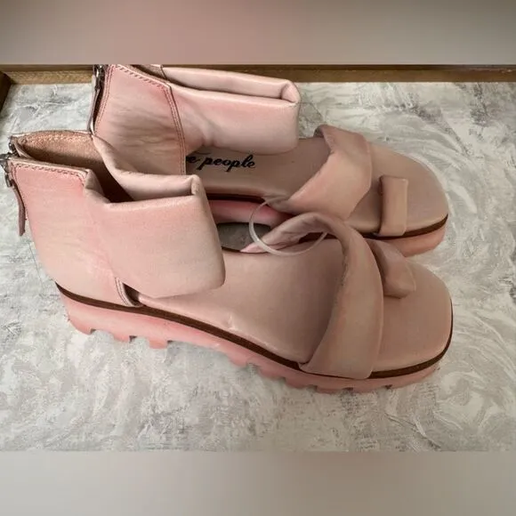 Free people Maddox Lug Sole Sandals Sz 38