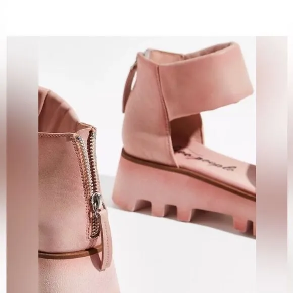 Free people Maddox Lug Sole Sandals Sz 38