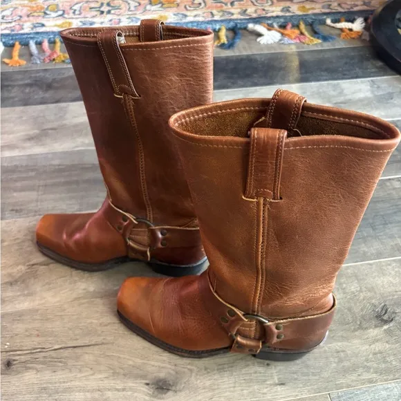 Frye 12R harness boots size 7
