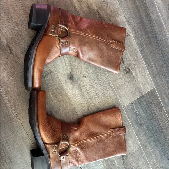 Frye 12R harness boots size 7