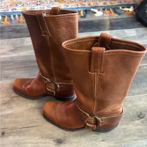 Frye 12R harness boots size 7