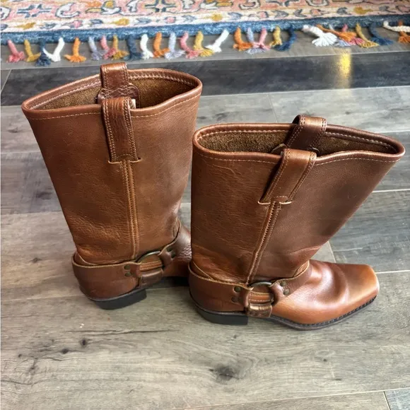Frye 12R harness boots size 7