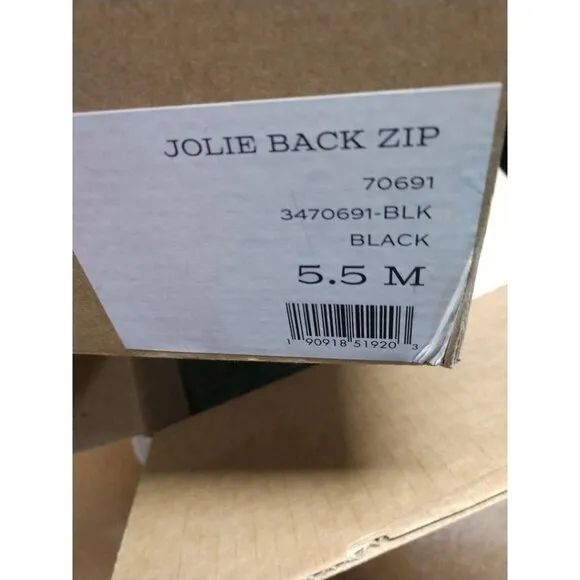 Frye &amp; Co. Jolie Back Zip Black Leather Knee-High Boots Womens Size 5.5M