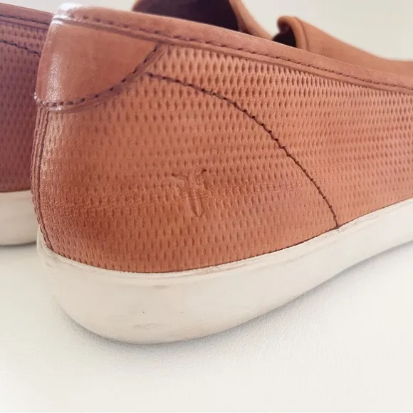 Frye Brett Perf Leather Slip-On Sneakers