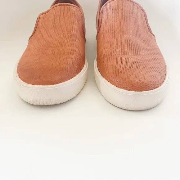 Frye Brett Perf Leather Slip-On Sneakers