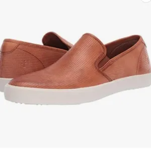 Frye Brett Perf Leather Slip-On Sneakers