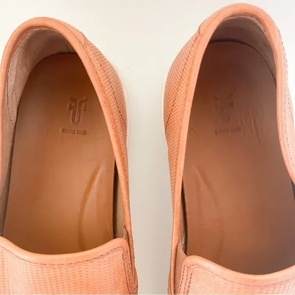 Frye Brett Perf Leather Slip-On Sneakers