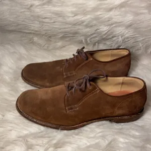 Frye brown suede Oxford shoes