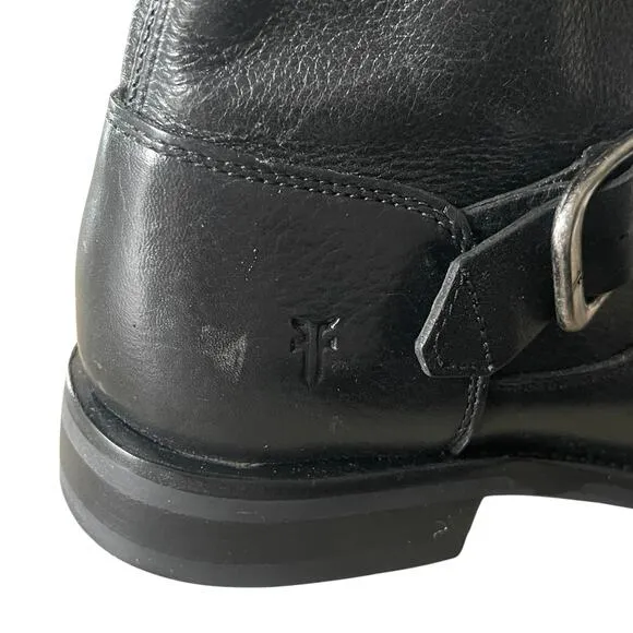 Frye Leather Veronica Ankle Booties Size 7.5 in Black