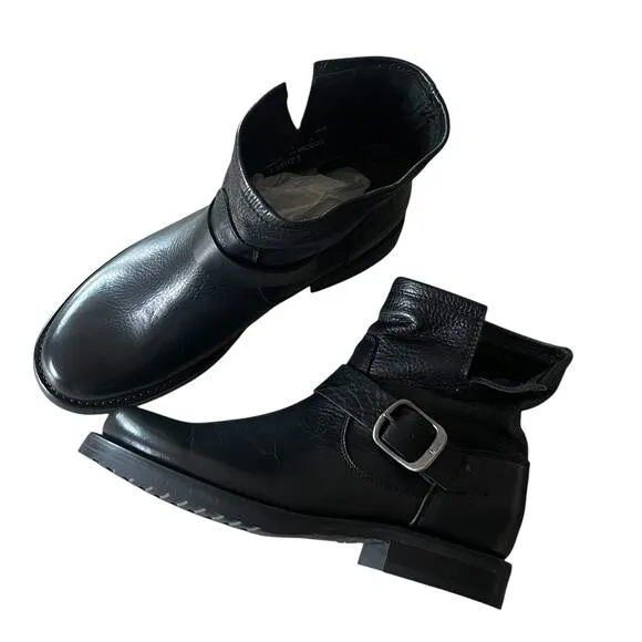 Frye Leather Veronica Ankle Booties Size 7.5 in Black