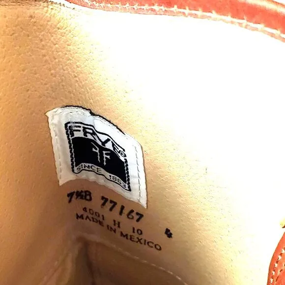 Frye Melissa Button Leather Riding Boots Size 7.5